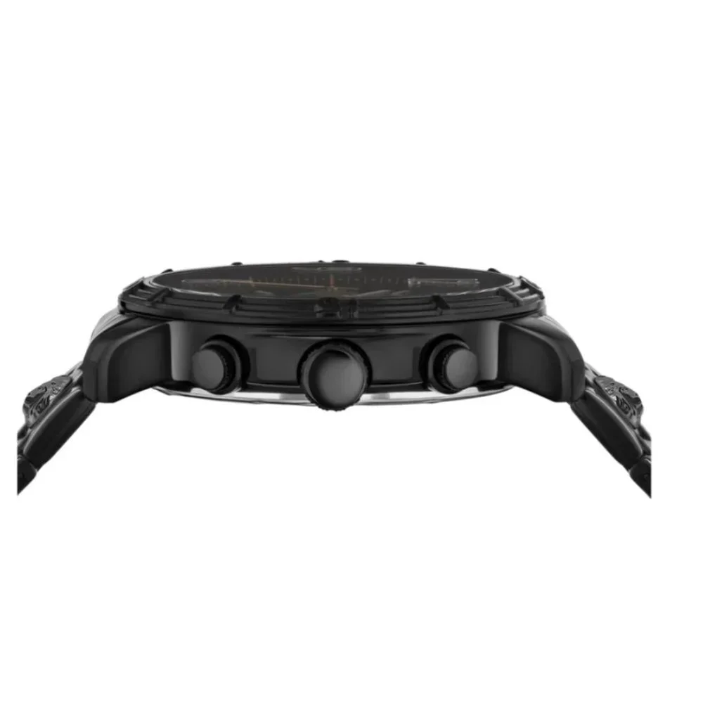 Versace Versus Black Sport Mens 46mm Watch